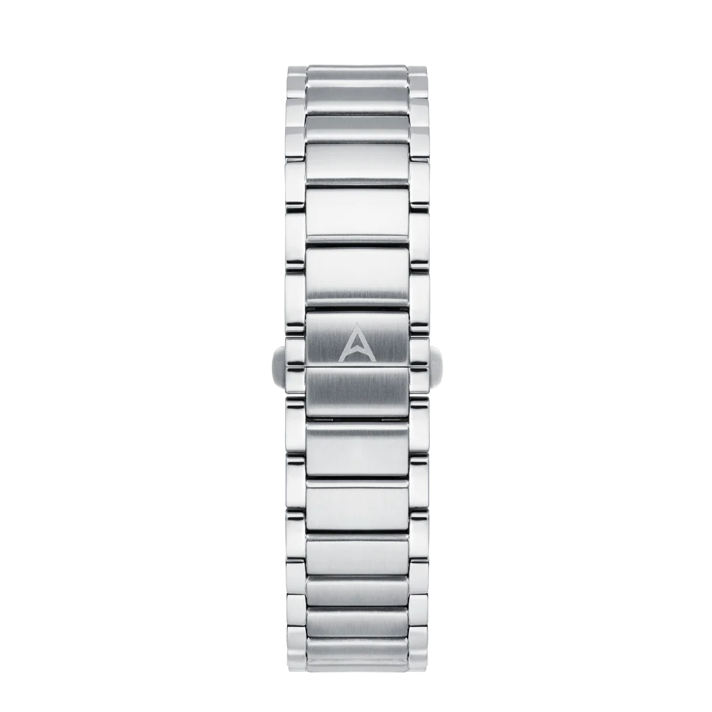 Cushion Case Steel Bracelet With Butterfly Clasp