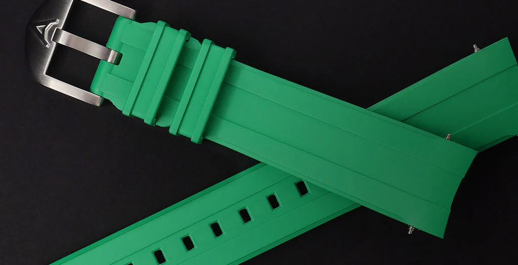 Green Rubber Strap (FITS AQUA COMPRESSOR) - Image 2