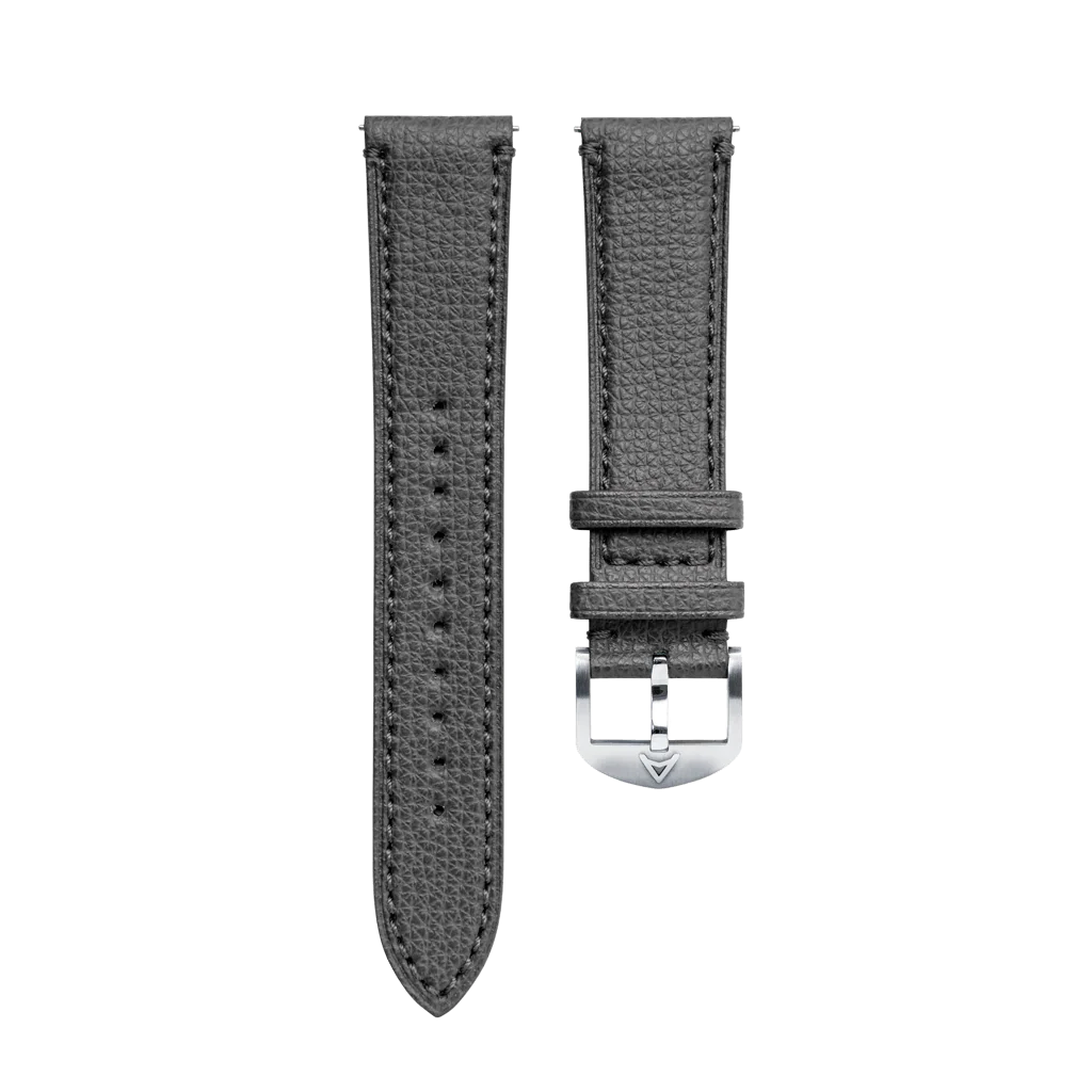 Gull Grey Granolo Leather Strap