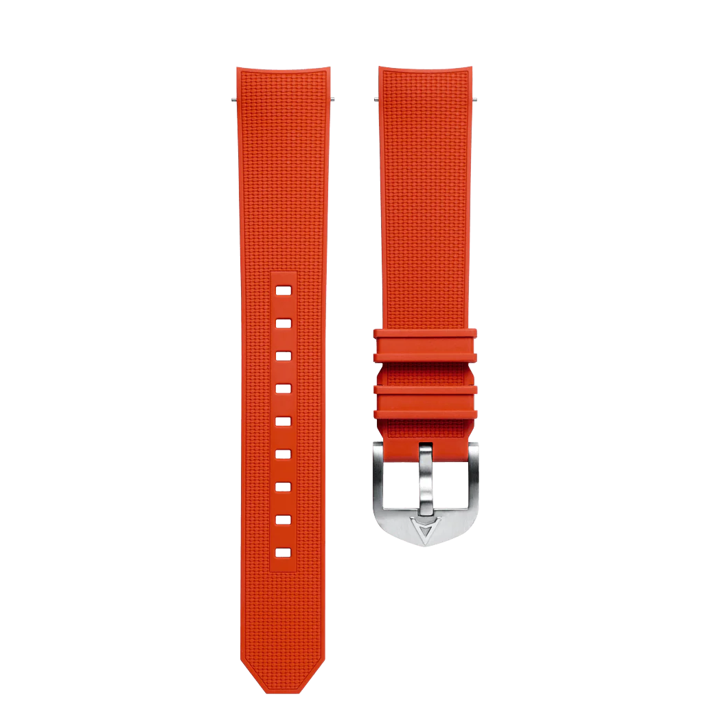 Aqua Compressor Orange Rubber Strap