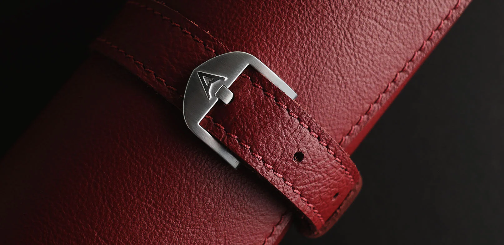 Deep Claret Watch Roll - Image 4